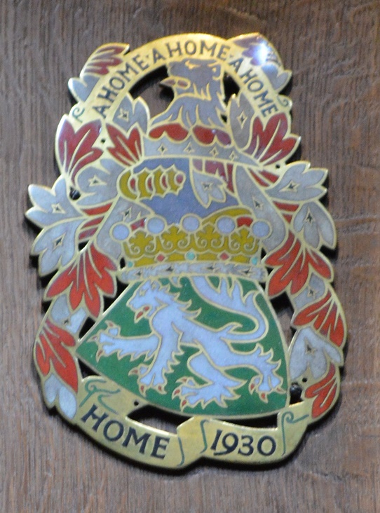 Armorial of 13th Earl of Home in the Thistle Chapel